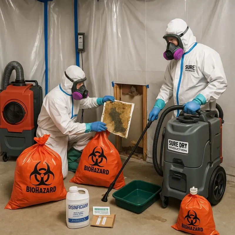 Contaminated Water Handling Protocols process in Millvale, PA
